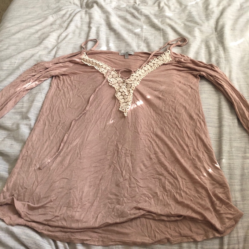 Charlotte Russe Long Sleeved Top